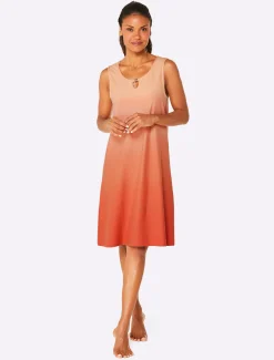 Kleider|feel good Sommerkleid apricot-terra