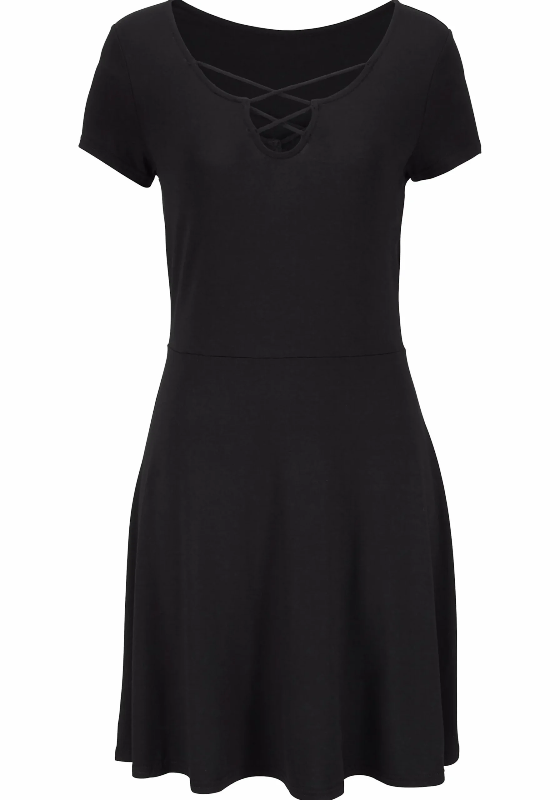 Kleider|LASCANA Sommerkleid schwarz
