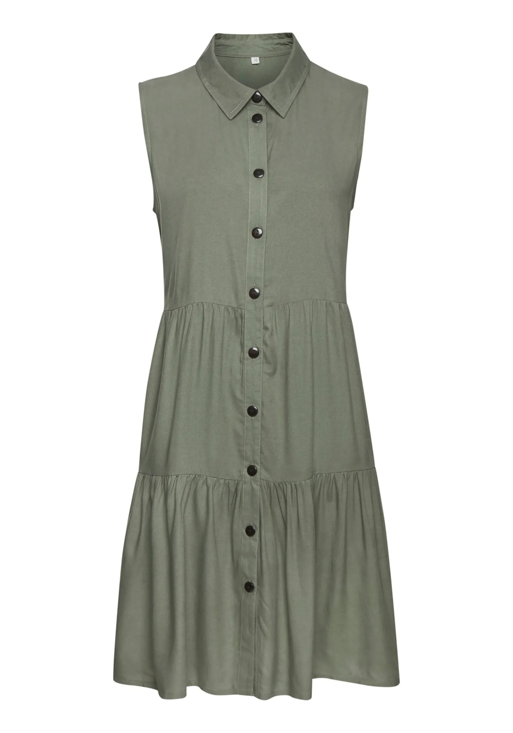 Strandkleider|Kleider|Vivance Sommerkleid khaki