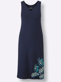 Strandkleider|feel good Sommerkleid marine-royalblau