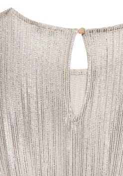 Strandkleider|LASCANA Sommerkleid beige-goldfarben