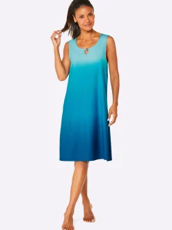 Kleider|feel good Sommerkleid aquamarin-aquapetrol