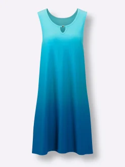Kleider|feel good Sommerkleid aquamarin-aquapetrol