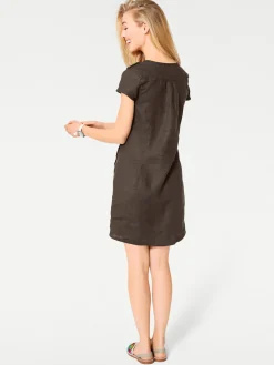 Strandkleider|heine Sommerkleid schokobraun