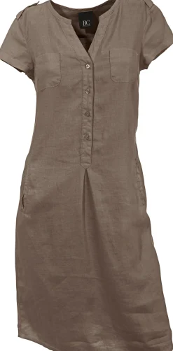 Strandkleider|heine Sommerkleid schokobraun