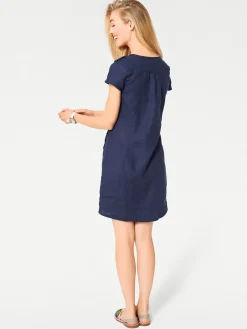 Strandkleider|heine Sommerkleid marine