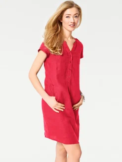 Strandkleider|Basics|heine Sommerkleid rot