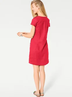 Strandkleider|Basics|heine Sommerkleid rot