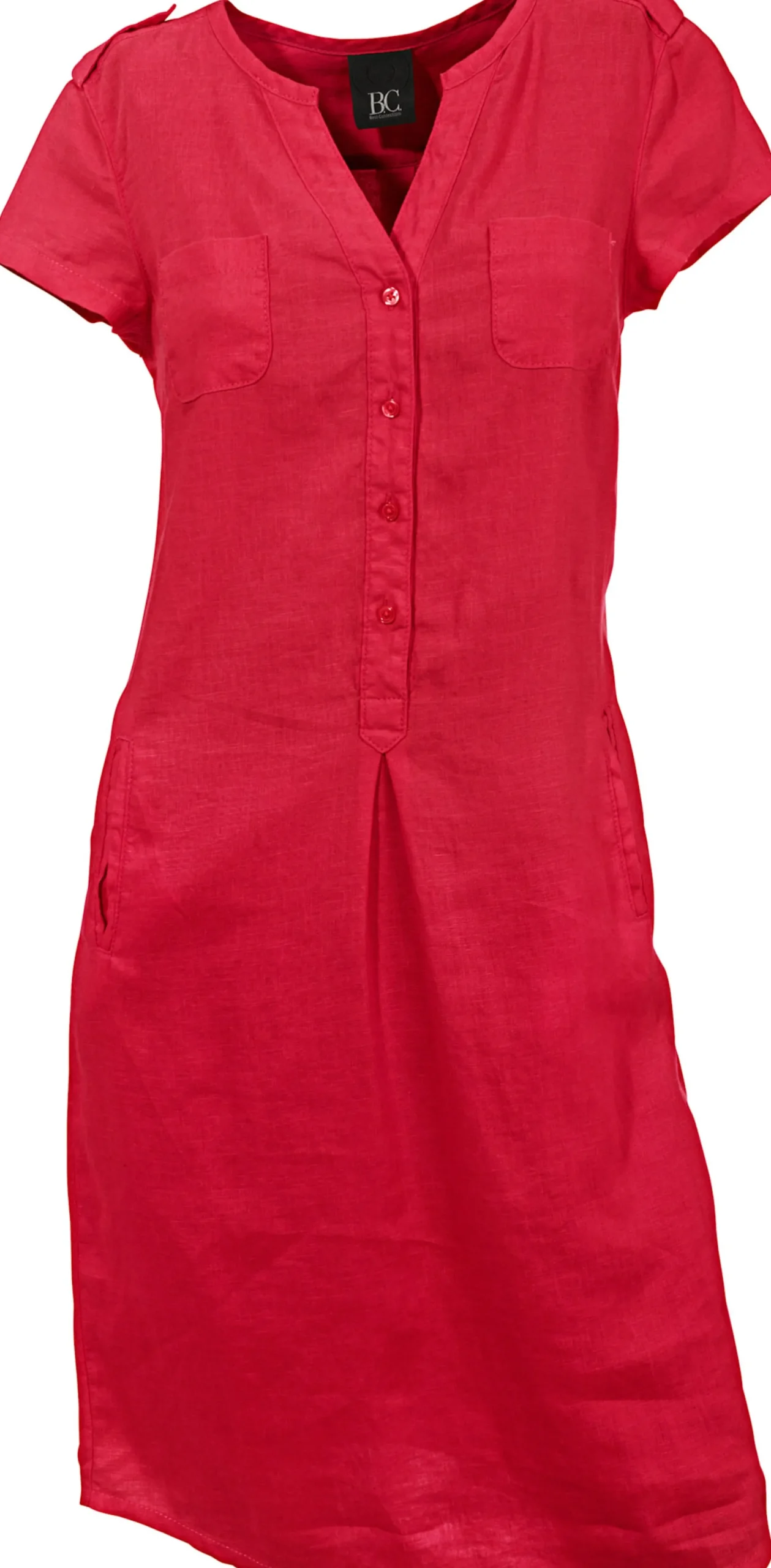 Strandkleider|Basics|heine Sommerkleid rot