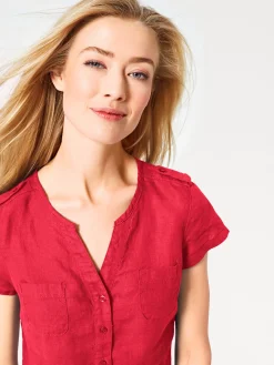 Strandkleider|Basics|heine Sommerkleid rot