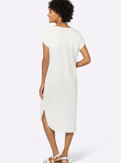 Kleider| Sommerkleid in Musselin-Qualität weiß