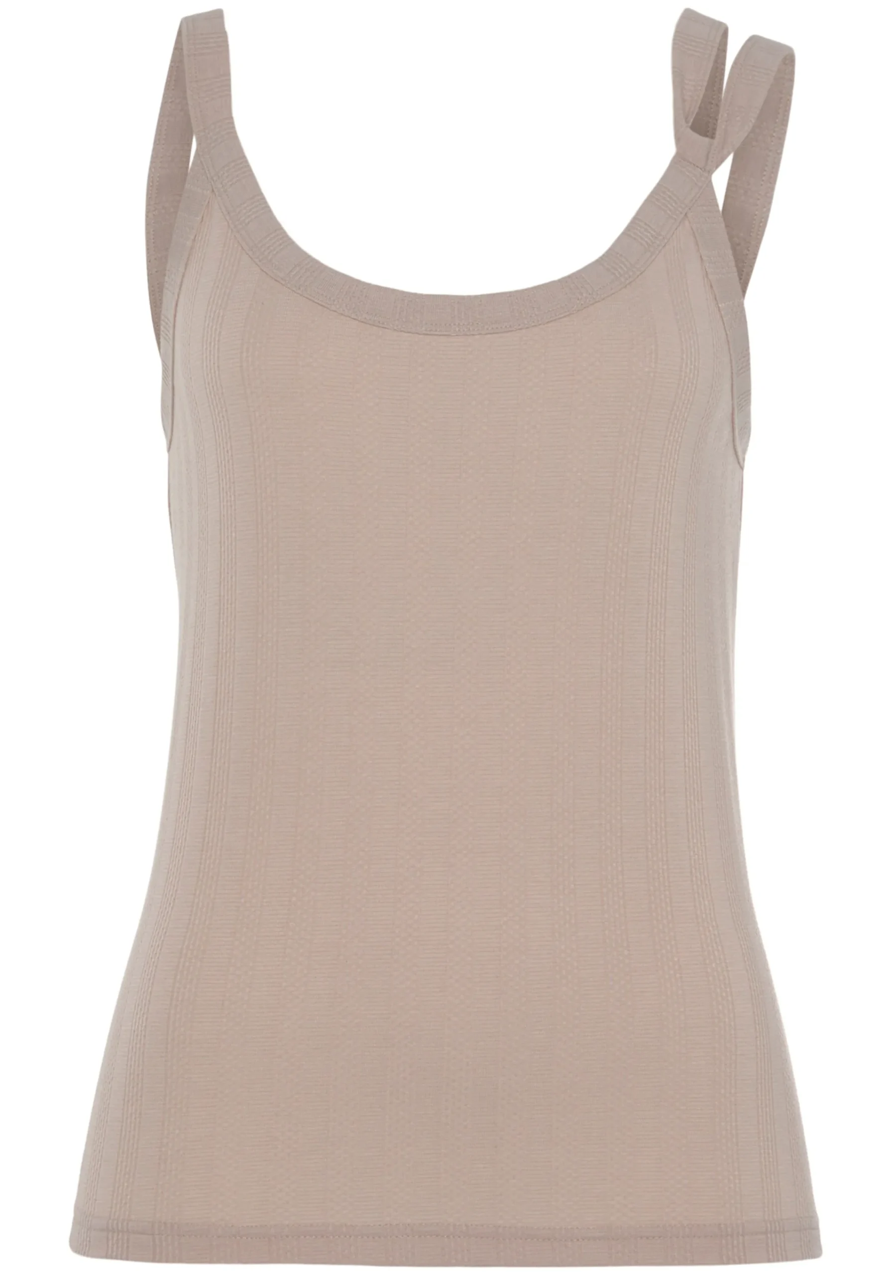 Strandmode|Shirts|Vivance Spaghettitop beere,sand