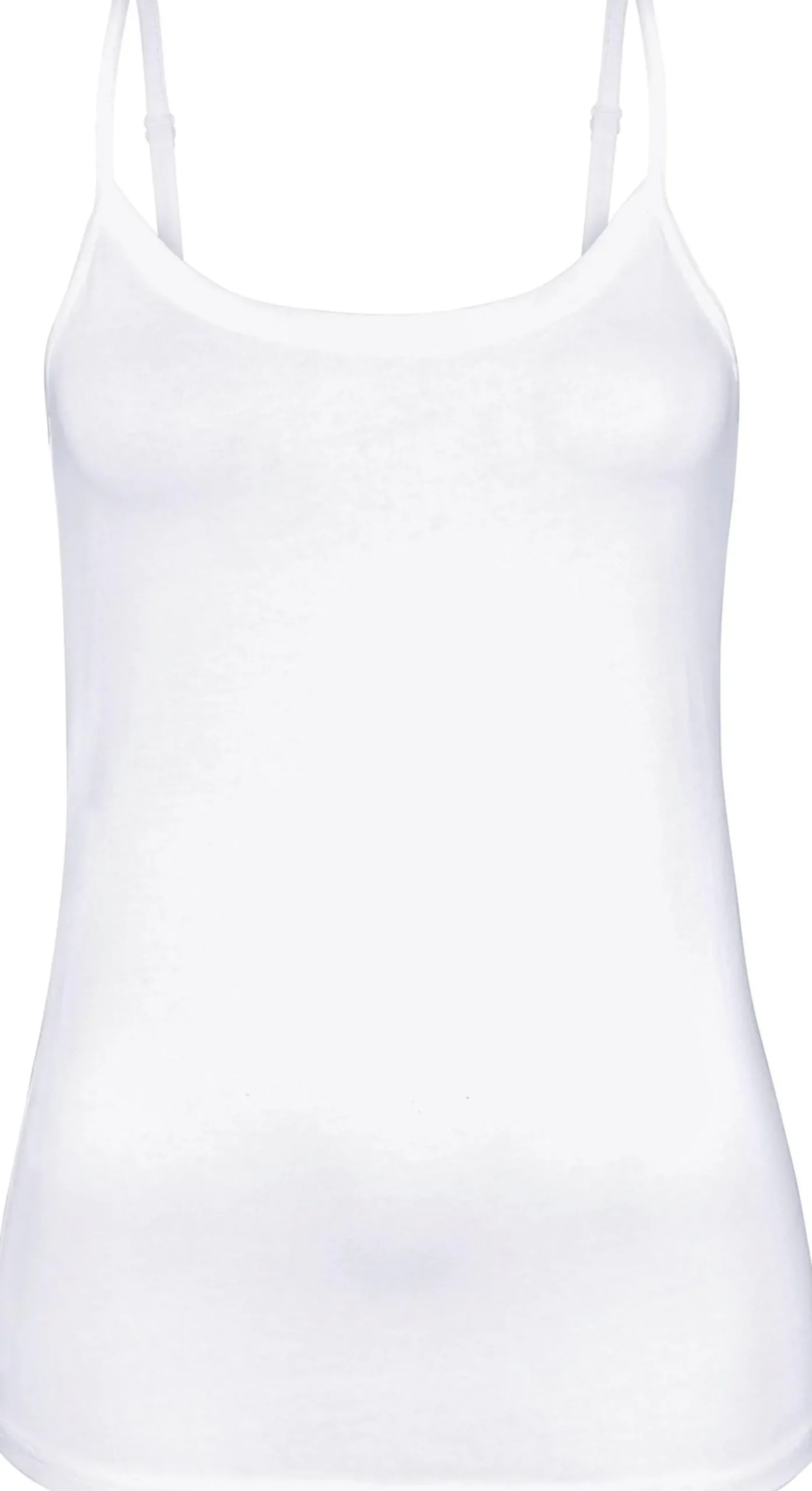 Strandmode|Shirts|Vivance Spaghettitop weiß