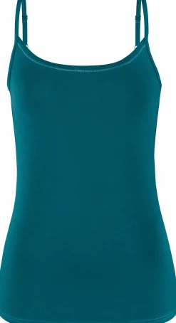 Shirts|Vivance Spaghettitop petrol,schwarz
