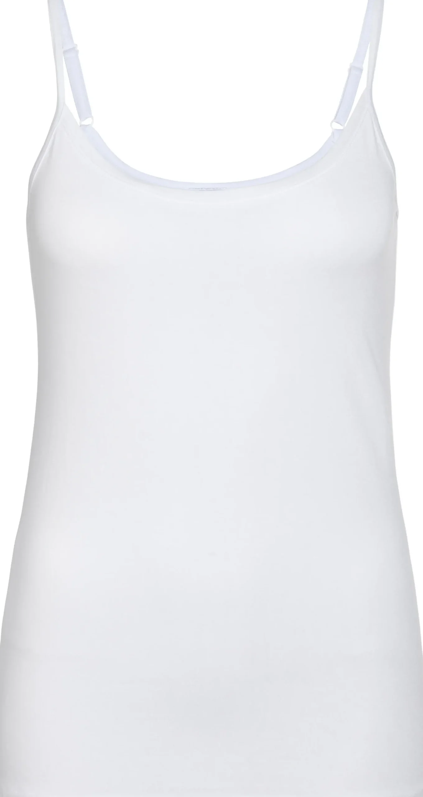 Strandmode|Shirts|Vivance Spaghettitop schwarz,weiß