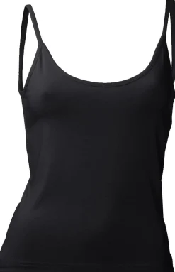 Shirts|heine Spaghettitop in figurbetontem Schnitt schwarz