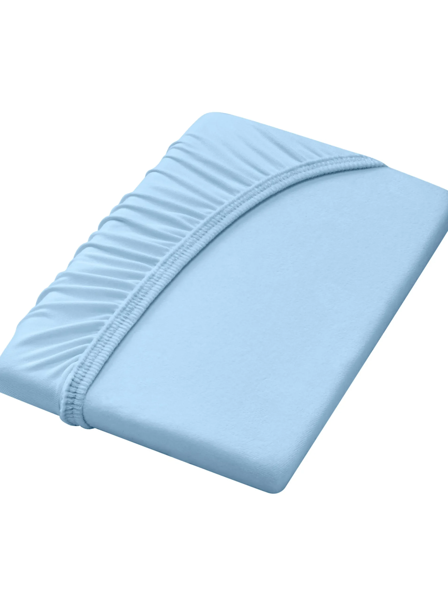 Bettwäsche & Laken|Dormisette Spannbetttuch hellblau
