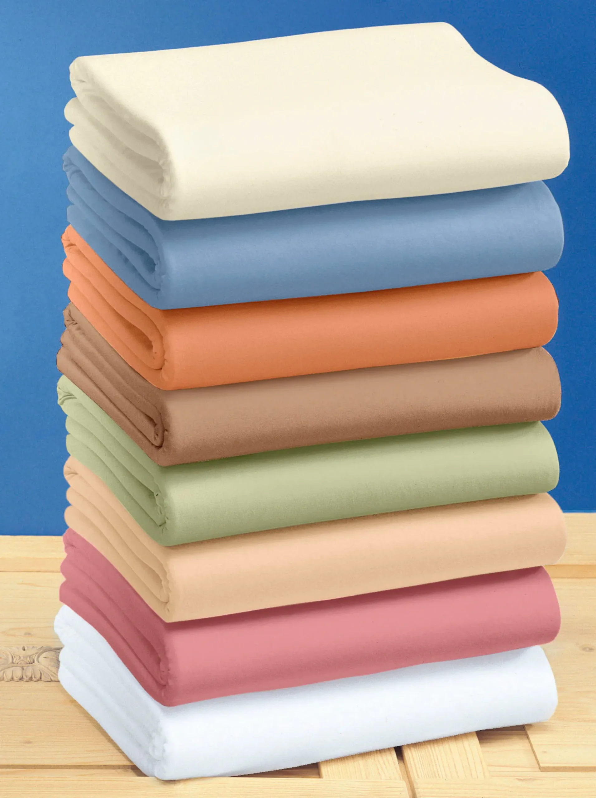 Bettwäsche & Laken|wäschepur Spannbetttuch ecru