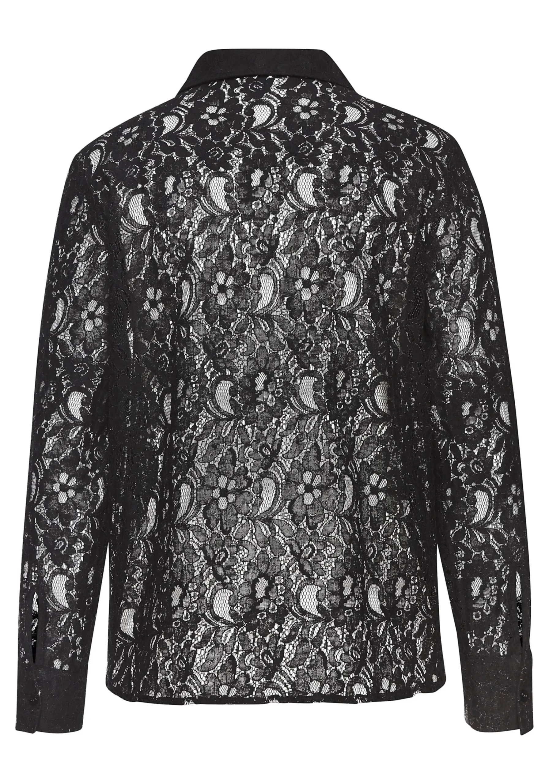 Strandmode|LASCANA Spitzenbluse schwarz
