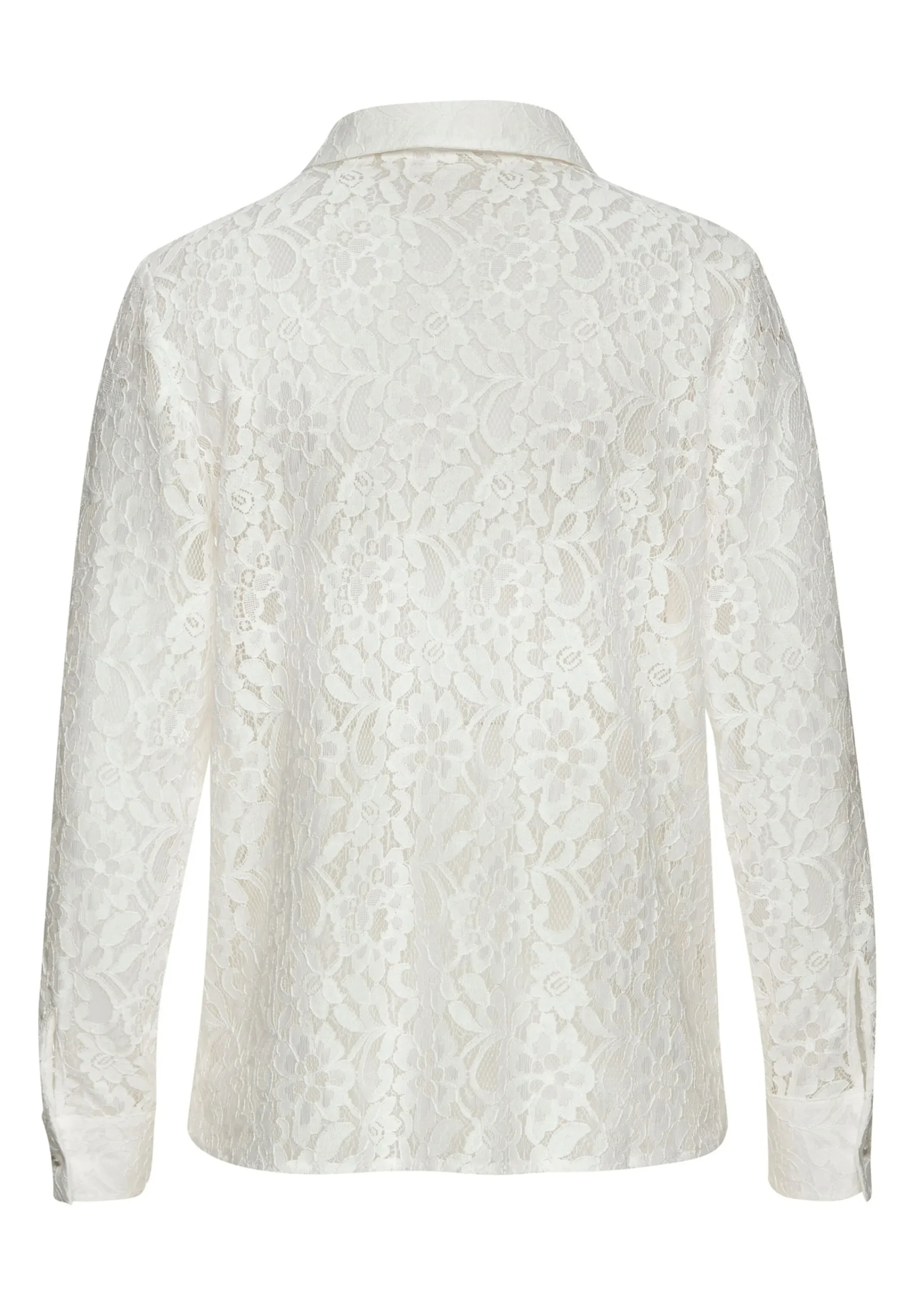 Strandmode|Blusen|LASCANA Spitzenbluse weiß