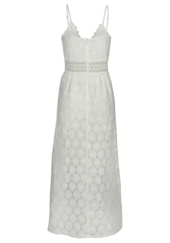 Strandkleider|Vivance Spitzenkleid weiß