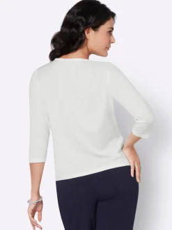 Shirts| Spitzenshirt ecru