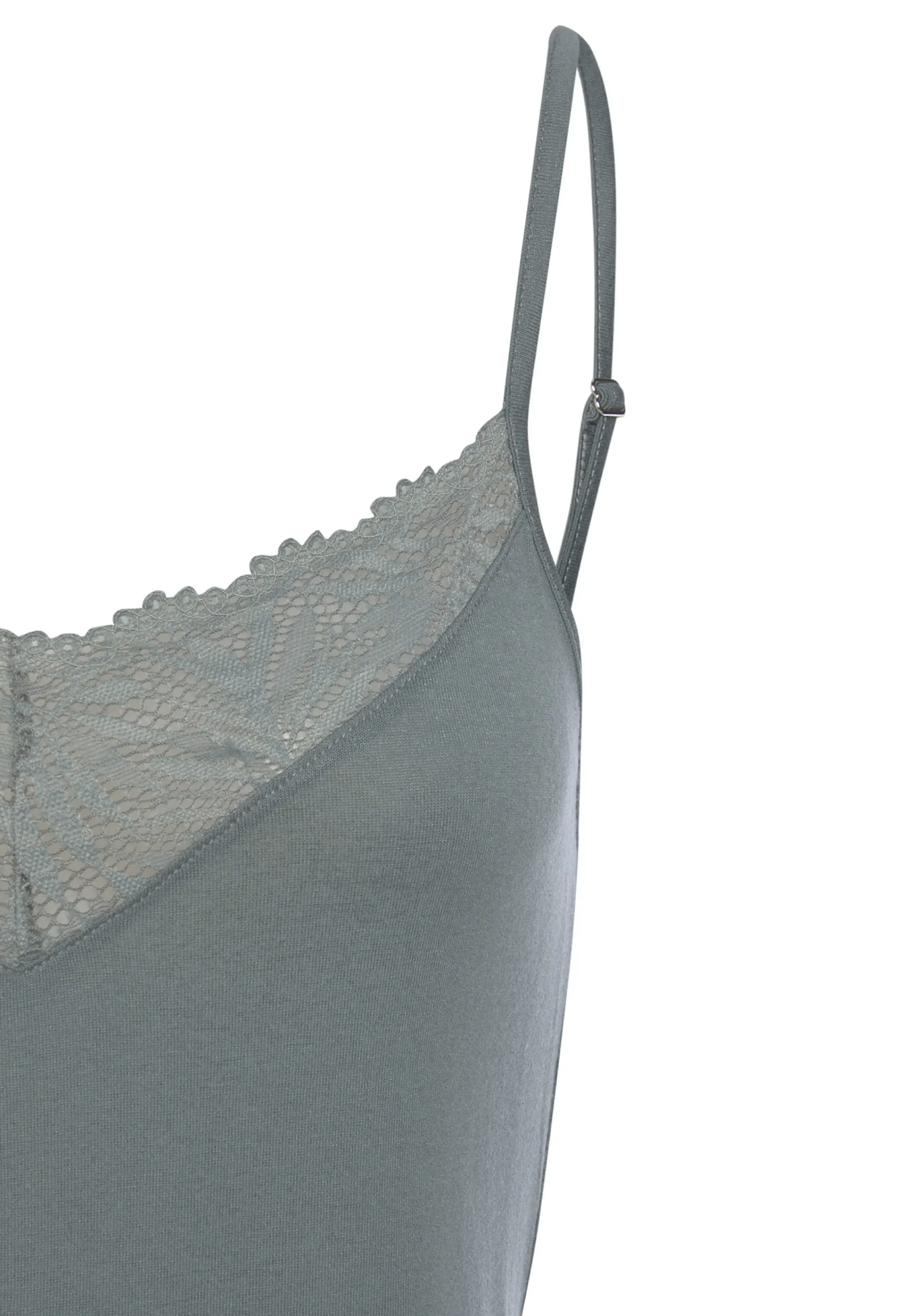 Shirts|LASCANA Spitzentop petrol