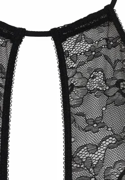 Bhs|Shirts|JETTE Spitzentop schwarz