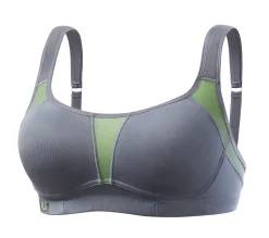 Bhs|H.I.S Sport-BH grau-neon-grün