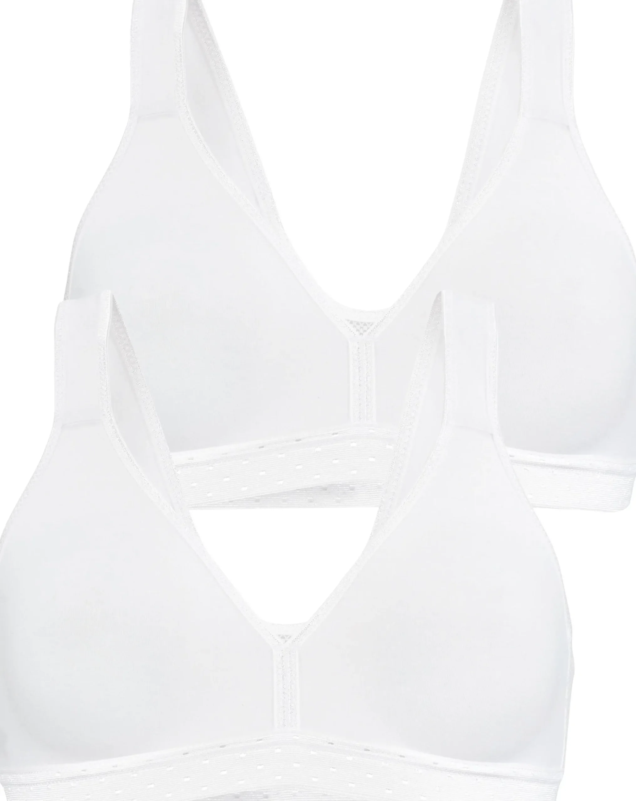 Bhs|petite fleur Sport-BH 2xweiß