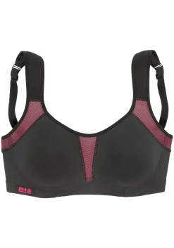 Bhs|H.I.S Sport-BH schwarz-pink