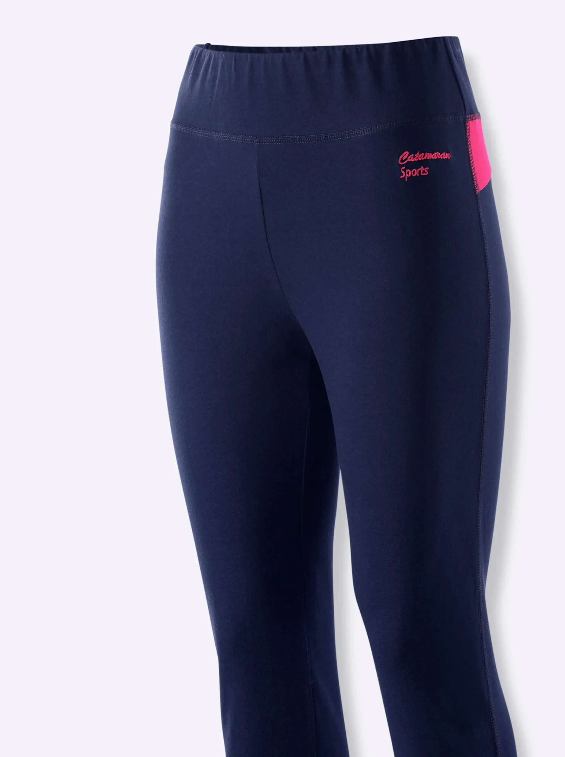 Homewear|Homewear|Catamaran Sports Sporthose in Capri-Länger marine-pink
