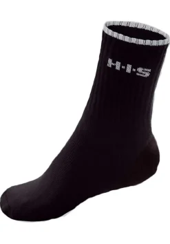 Strümpfe & Socken|H.I.S Sportsocken schwarz