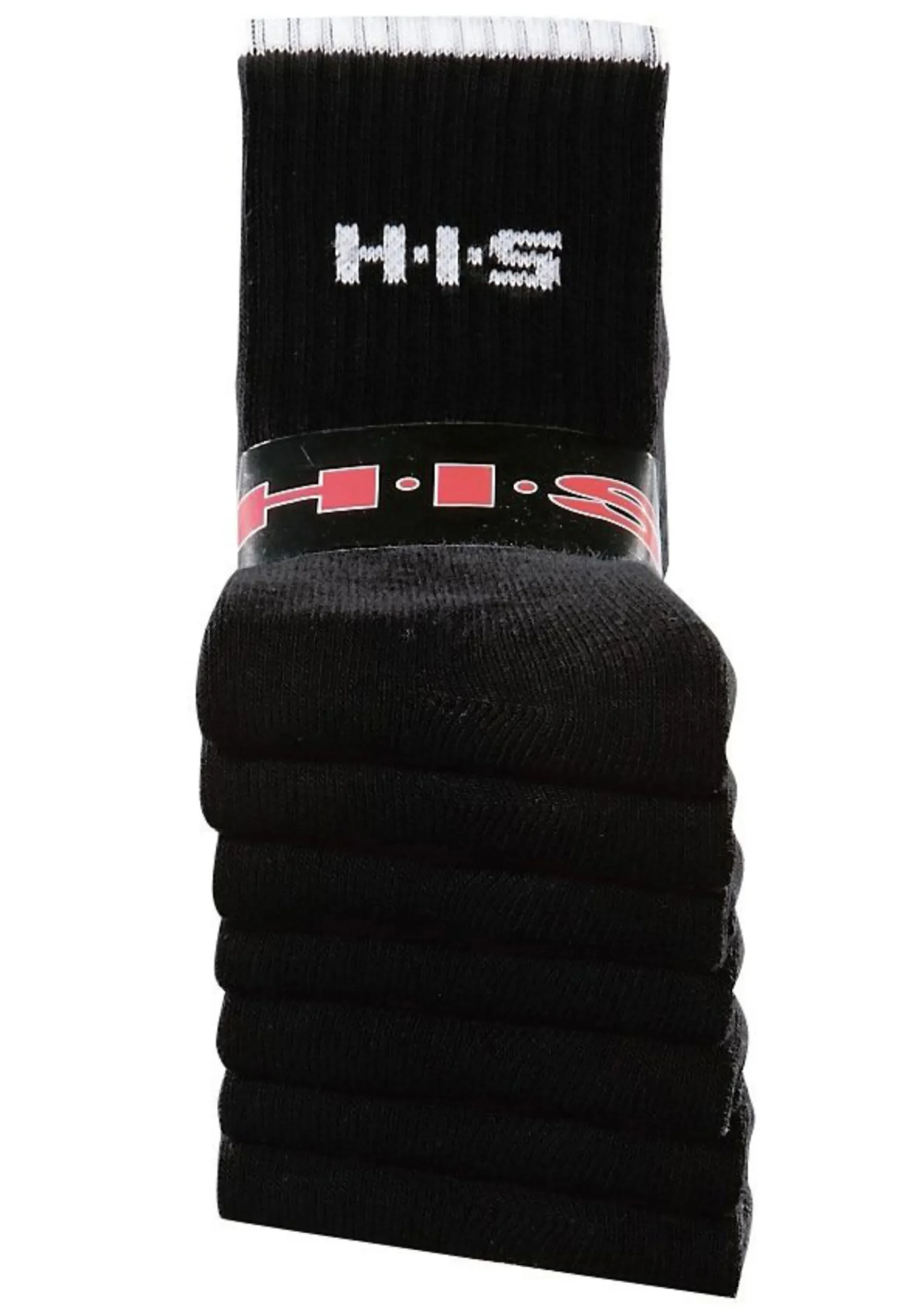 Strümpfe & Socken|H.I.S Sportsocken schwarz