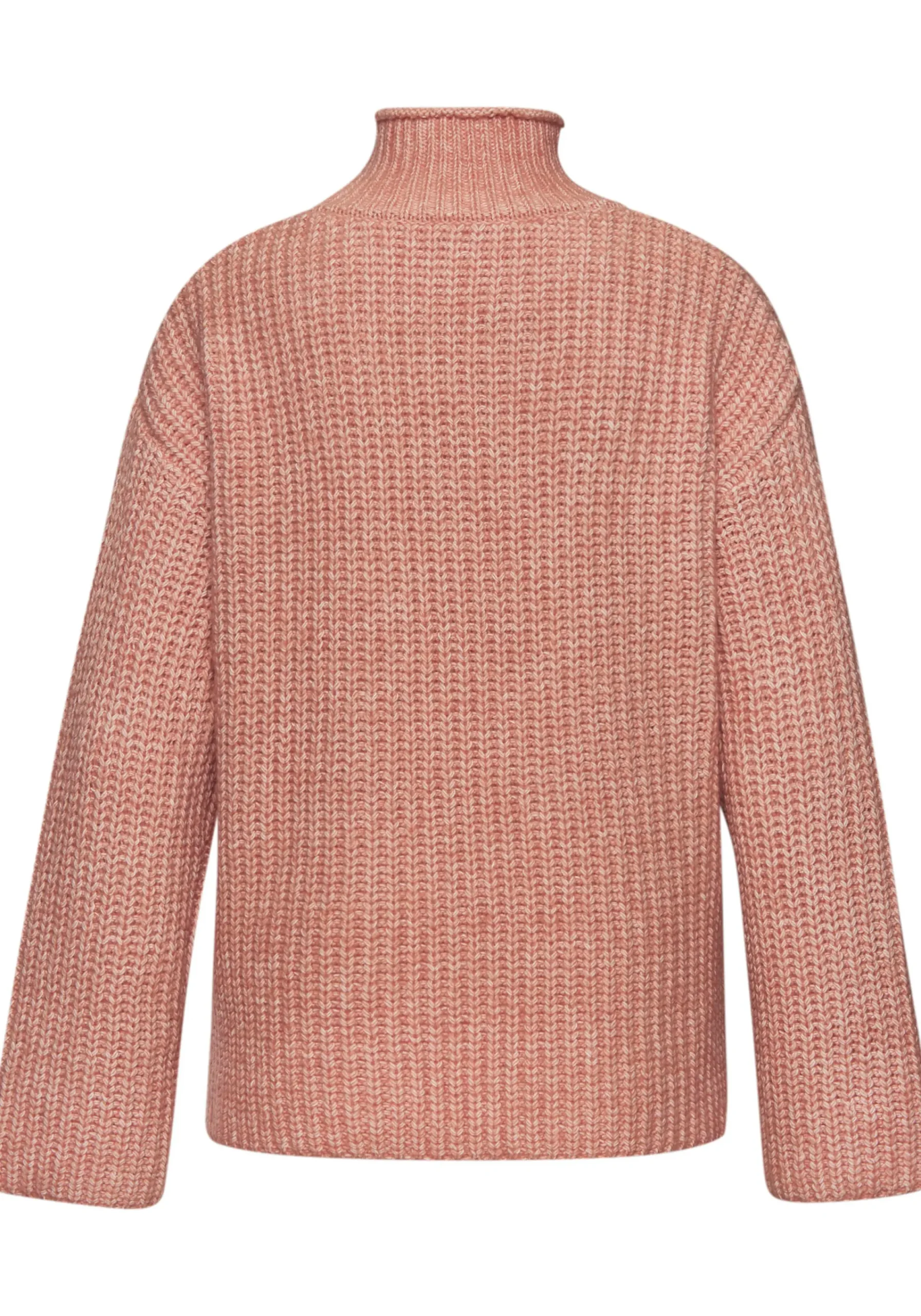 Strandmode|Pullover|Buffalo Stehkragenpullover rosenholzmeliert