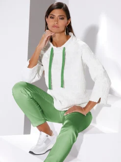 Shirts| Stehkragenshirt ecru