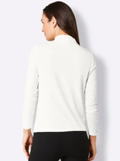 Shirts|CREATION L PREMIUM Stehkragenshirt ecru