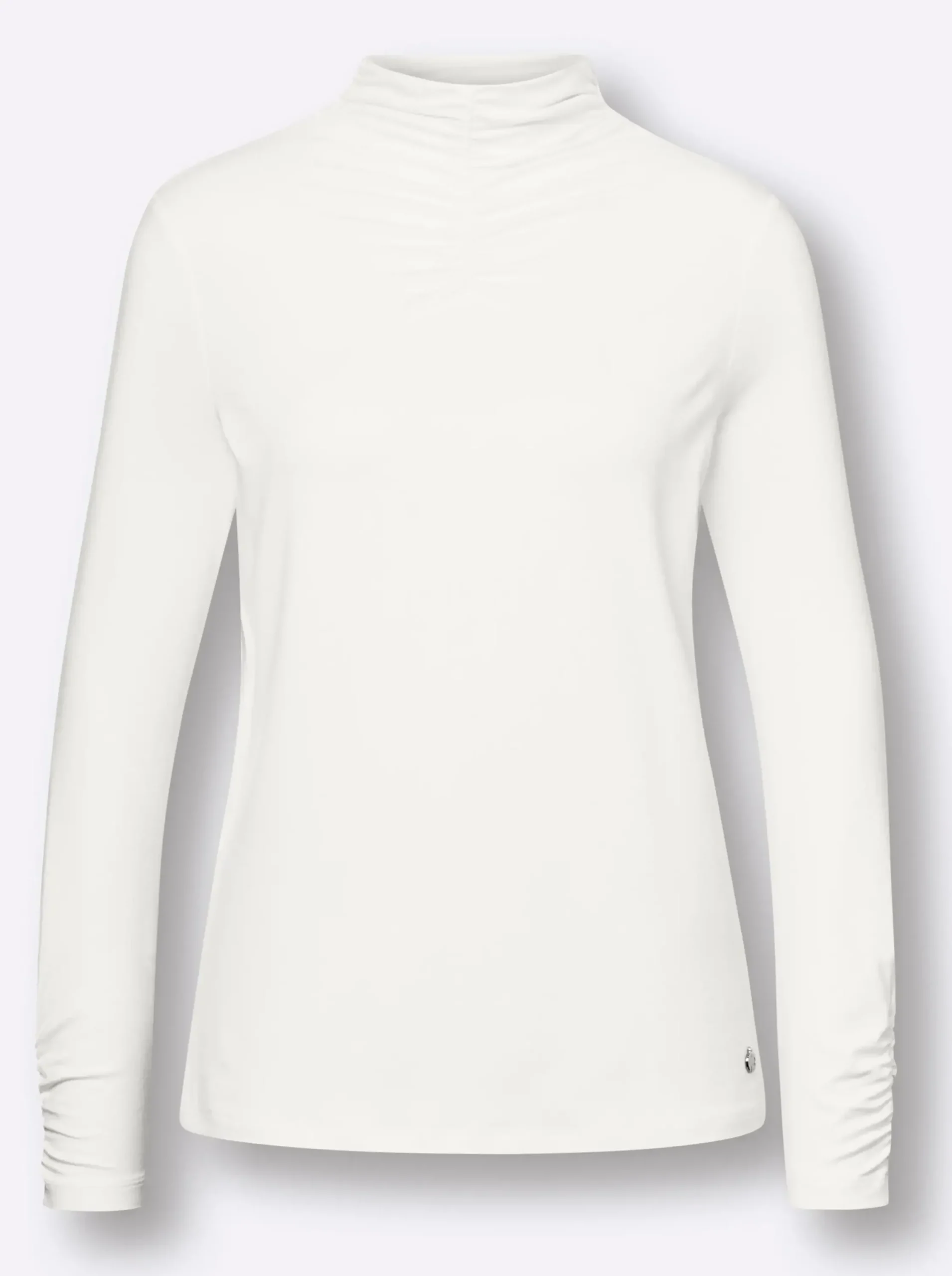 Shirts|CREATION L PREMIUM Stehkragenshirt ecru
