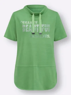 Shirts| Stehkragenshirt apfel