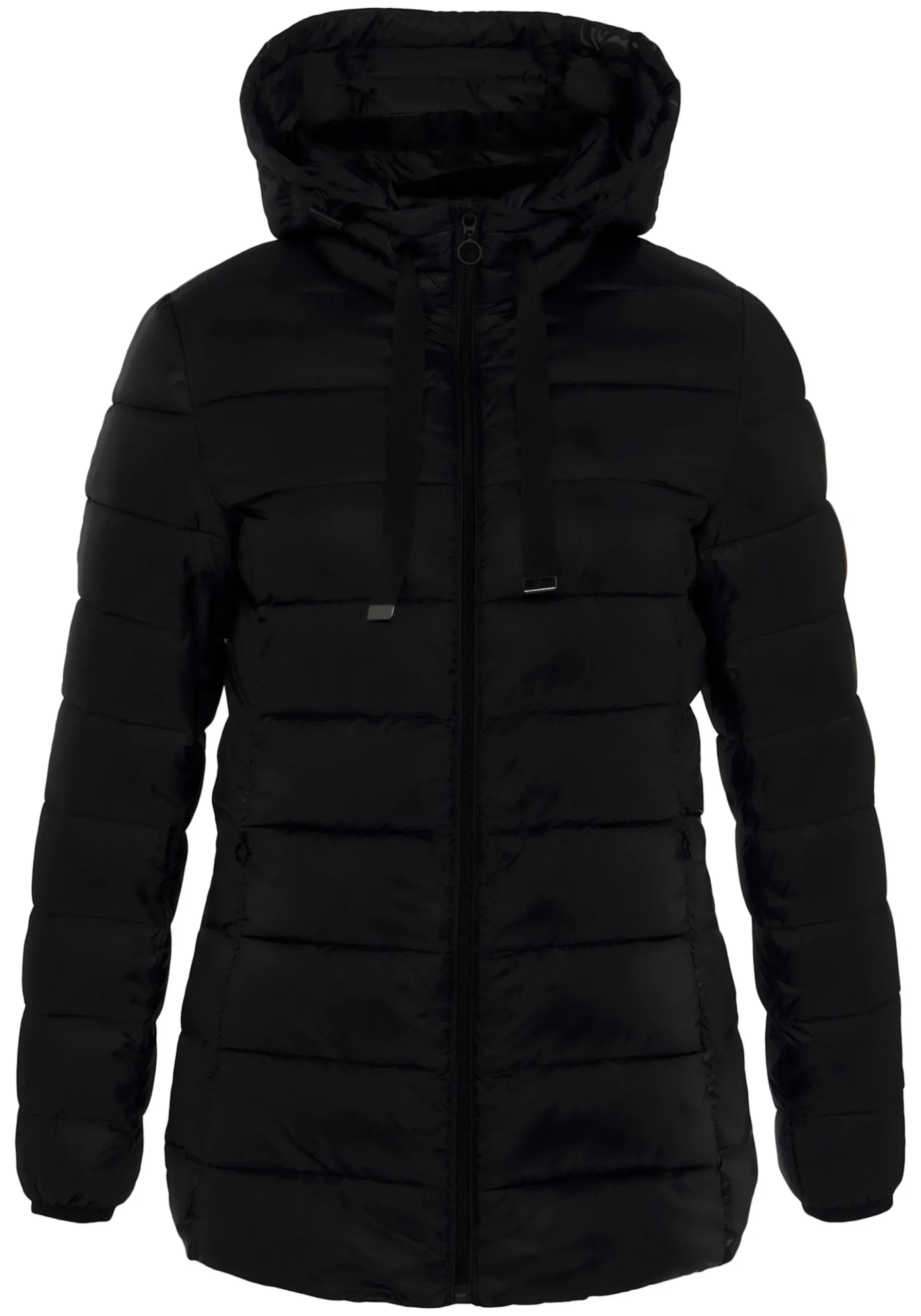 Jacken|LASCANA Steppjacke schwarz