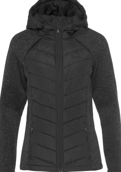Jacken|Vivance Steppjacke schwarz