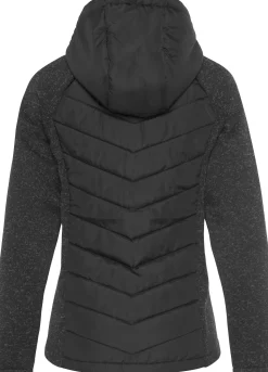 Jacken|Vivance Steppjacke schwarz