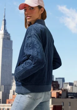 Jacken|LASCANA Steppjacke marine