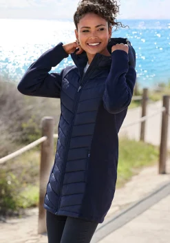 Jacken|Vivance Steppjacke navy