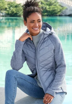 Jacken|Vivance Steppjacke blau