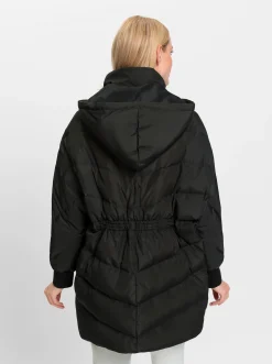 Jacken|heine Steppjacke in Oversize-Form, stark wärmend schwarz