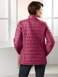 Jacken| Steppjacke leicht wattiert bordeaux