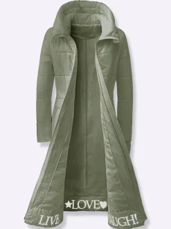 Mäntel|heine Steppmantel khaki