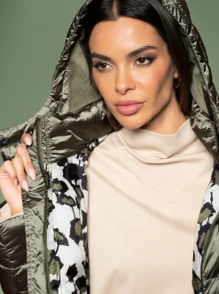 Mäntel|heine Steppmantel khaki