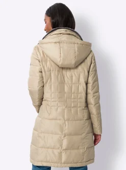 Mäntel|heine Steppmantel mit 2-Wege-Reißverschluss beige